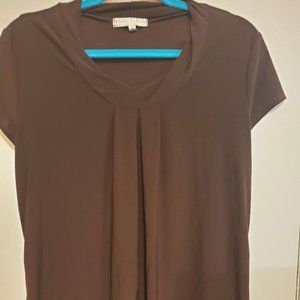 Brown pullover business top XL